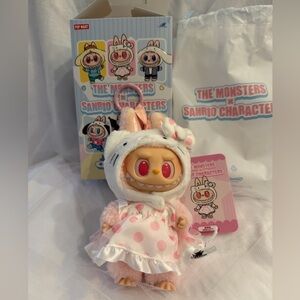 Pop Mart The Monsters x Sanrio Plush Pendant - Hello Kitty